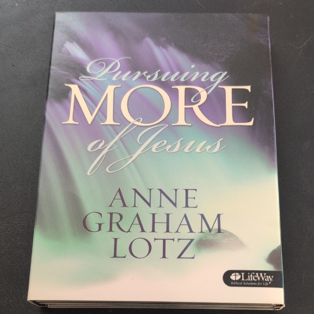 Pursuing More of Jesus Anne Graham Lotz LifeWay DVD Curriculum Bible Workshop
